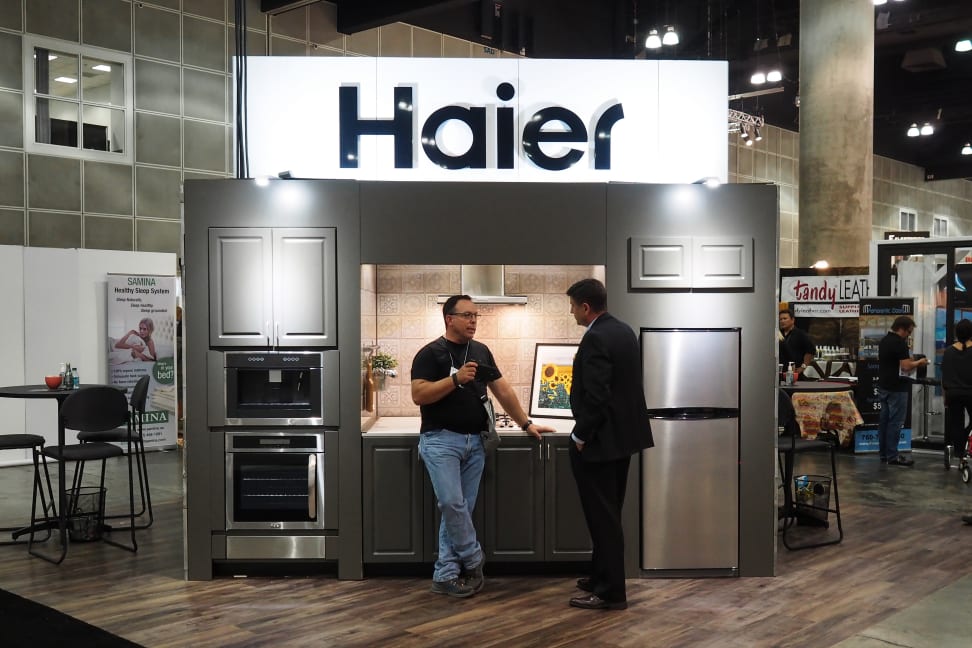Haier small kitchen booth at Dwell on Design 2015 in Los Angeles