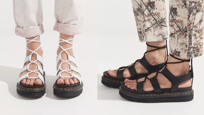 Dr. Martens platform sandals