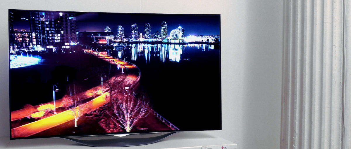 LG 55EC9300 OLED TV First Impressions Review Televisions