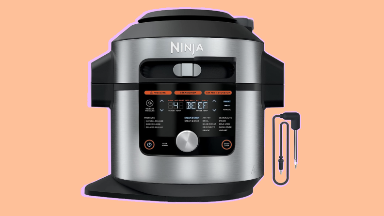 Product shot of the Ninja Foodi OL701 pressure cooker.