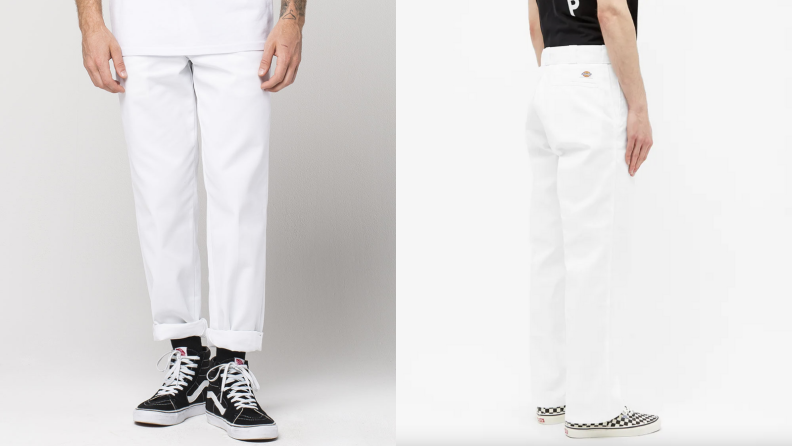 White Dickies 874 pants