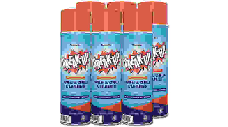 Cans of Break-Up cleaner