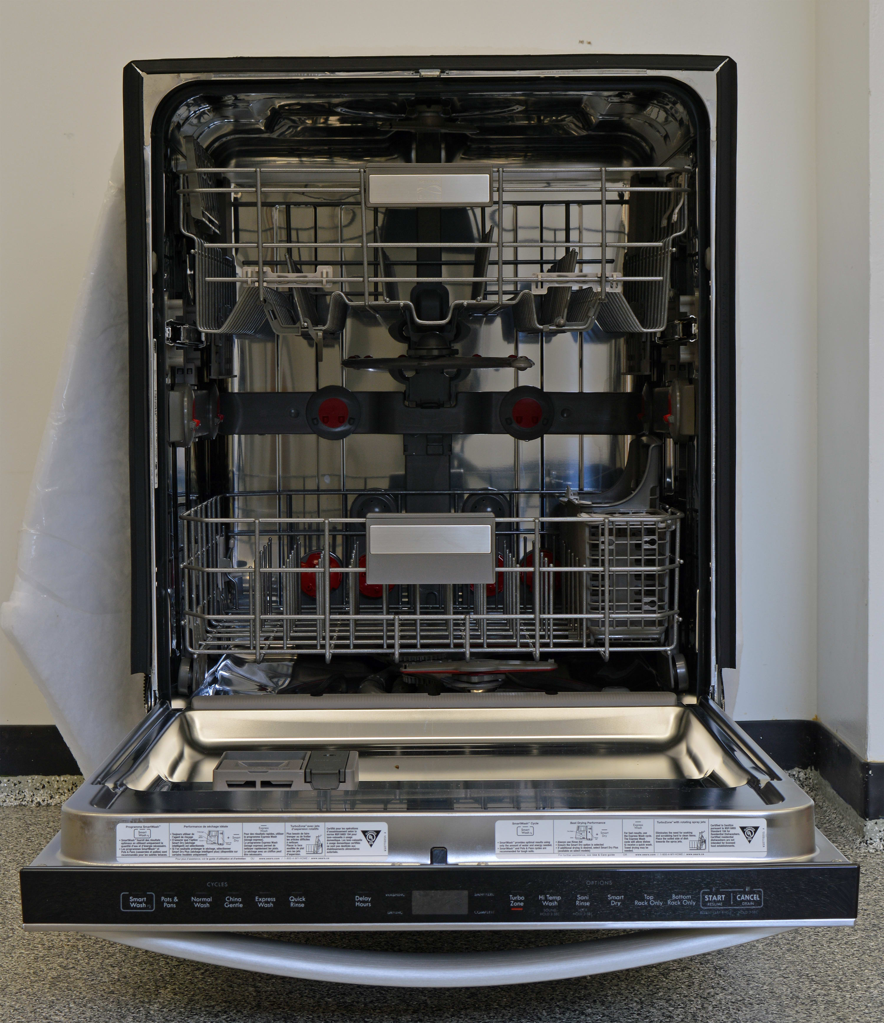Kenmore Elite 14793 Dishwasher Review Dishwashers
