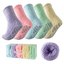 Bulinlulu Fuzzy Socks For Women