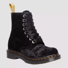 Product image of Dr. Martens Vegan 1460 Women's Crushed Velvet Lace Up Boots