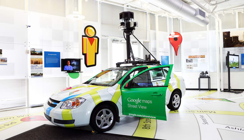 Google's Street View car