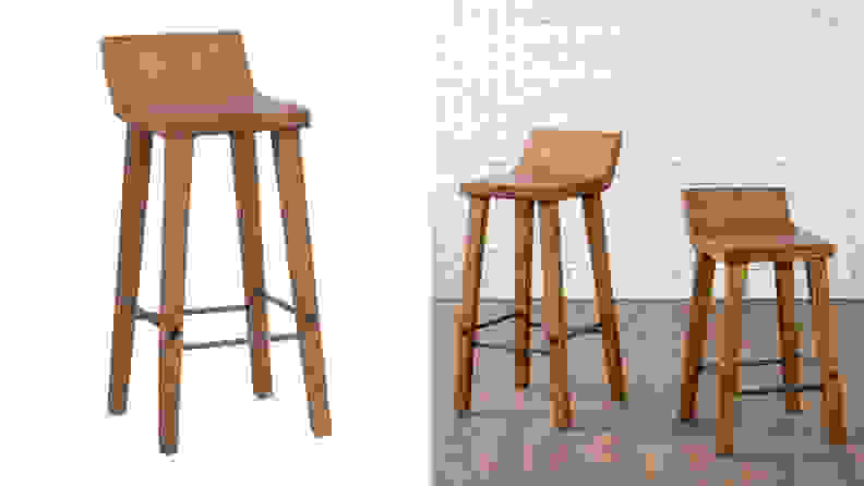 Reagan Low-Back Bar Stool Houzz