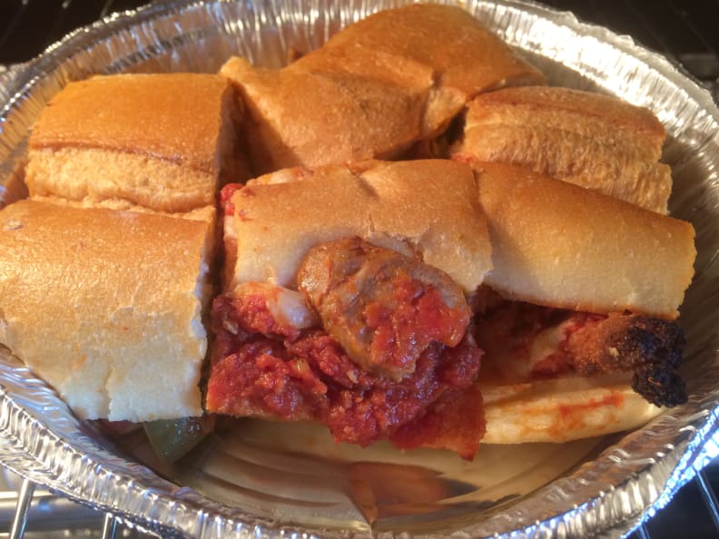 Even leftovers look good after reheating in the Smart Oven Air