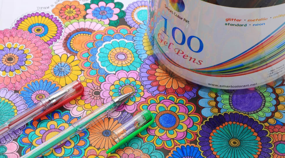 How to Color with Gel Pens 