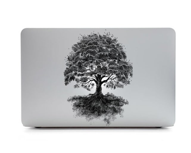 Apple Logo Backlit Tree