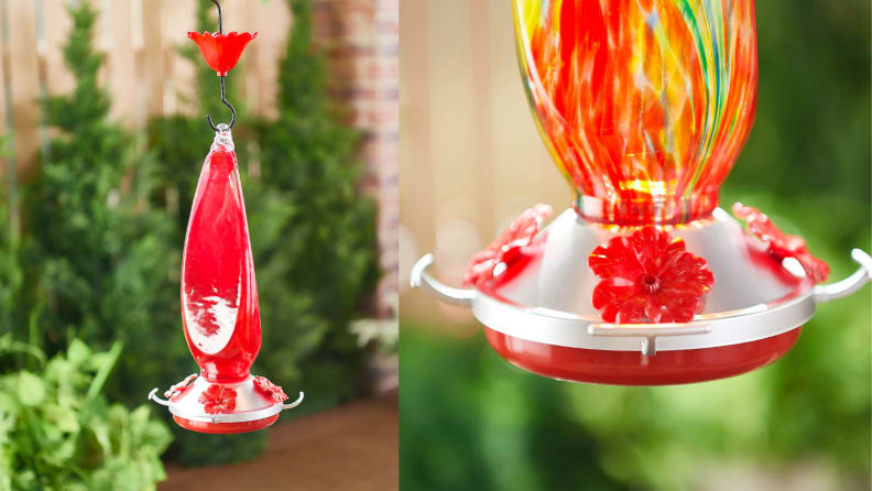 Hummingbird feeder