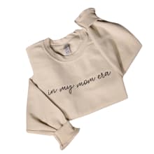 Product image of In My Mom Era Embroidered Sweatshirt
