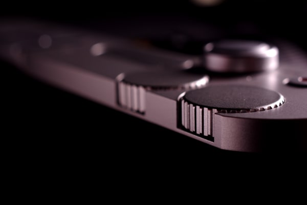 The T has just two physical dials on the whole camera, with customizable functions.