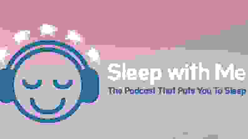 logo of sleep with me podcast