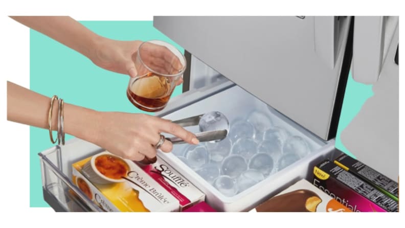 The LG Craft Ice Maker Makes the Best Ice for Cocktails