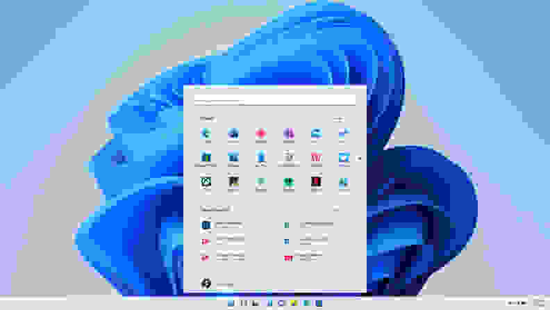Windows 11's Start Menu is now known as the Dock.