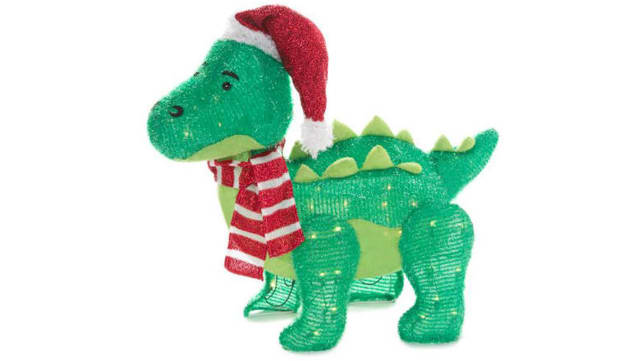 Winter Wonders Lane Light-Up Baby Dino