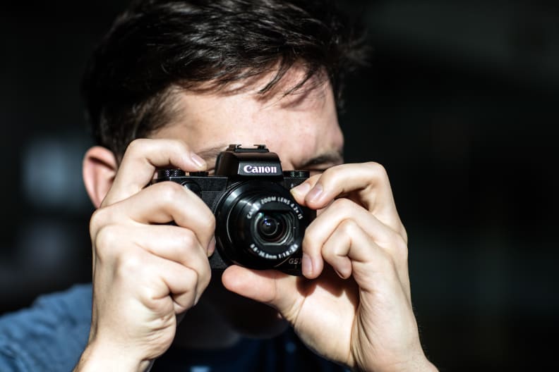 As you can see, the G5 X is very compact.