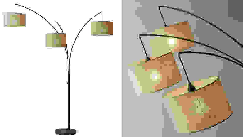 Three-in-one floor lamp available on Amazon