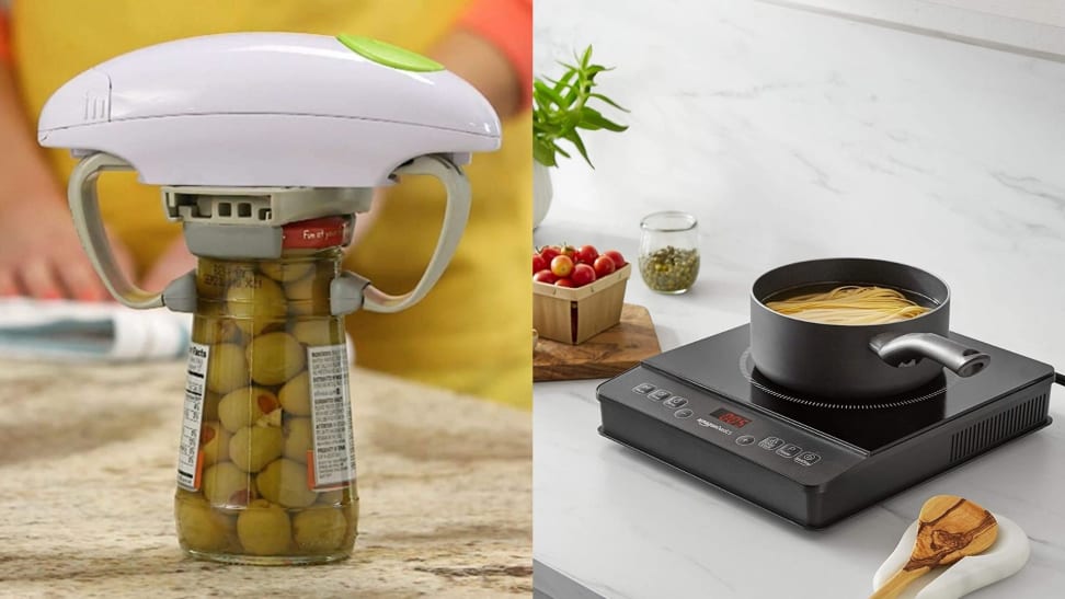  Robo Twist Electric Jar Opener– The Original RoboTwist One  Touch Electric Handsfree Easy Jar Opener, Works for Jars - As Seen on TV :  Home & Kitchen