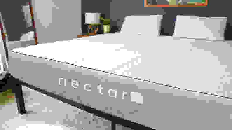 The Nectar Mattress appears in a space for testing.