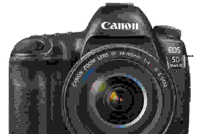 Canon 5D Mark IV Front View