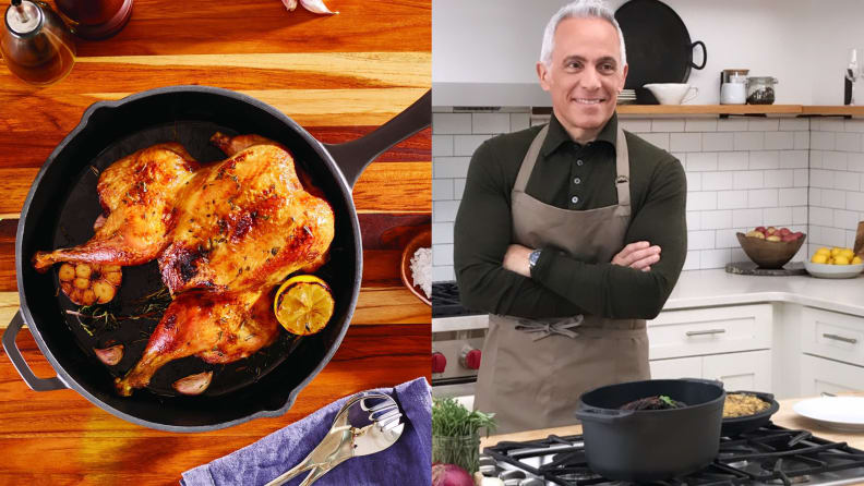 Geoffrey Zakarian Launches His Own Cast Iron Cookware Line