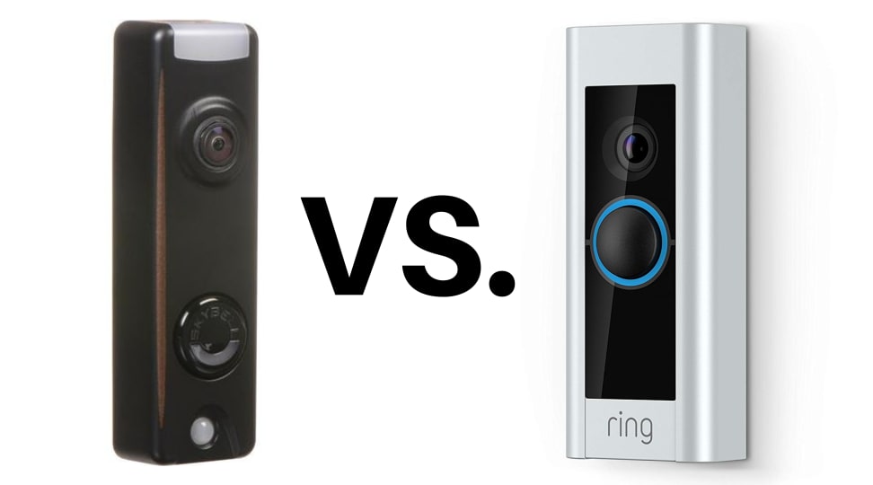 slim video doorbell