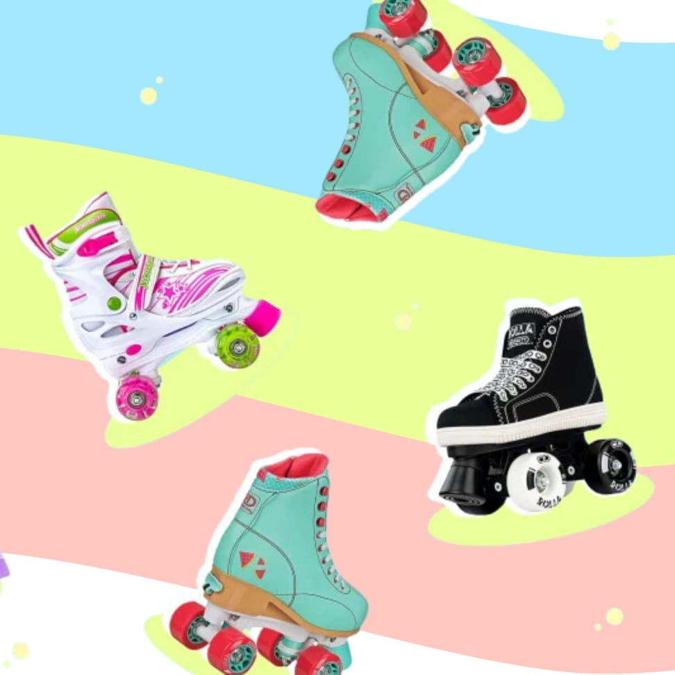 Chicago Skates Training Kids' Roller Skate Combo Set - Pink/White (S)