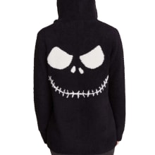 Product image of Barefoot Dreams Jack Skellington CozyChic Zip Hoodie for Adults