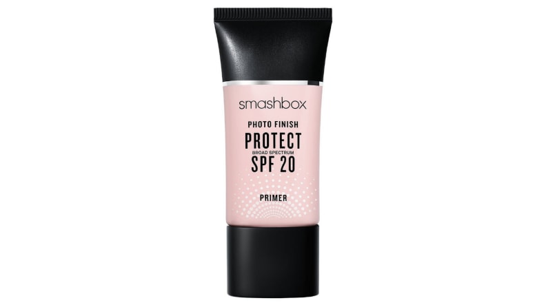 An image of the Smashbox photofinish primer bottle in pink and black.