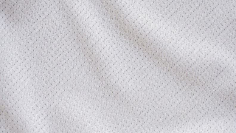 close up of nylon fabric