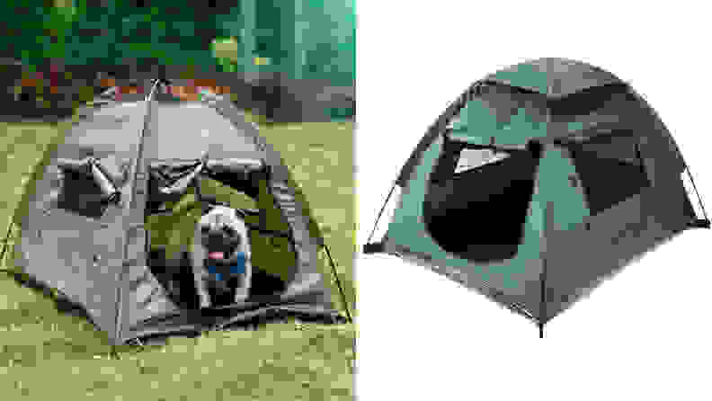 A dog tent available on Amazon