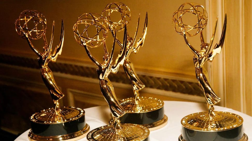 Emmy Awards trophies