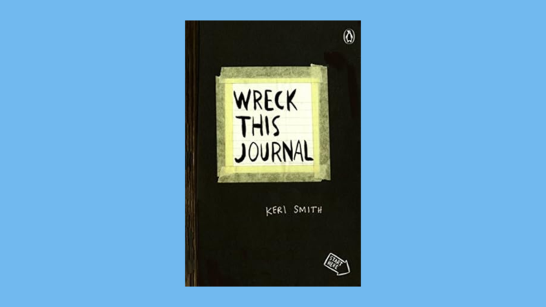 Wreck This Journal in black.