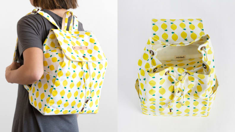 This bright backpack is a great gift for students.