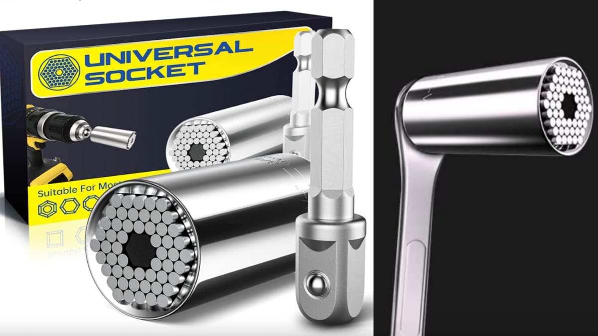 Multitool Universal Socket, Socket Wrench Tools Set, Cool Gadgets