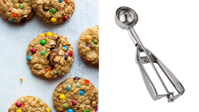 This cookie scoop is the secret to making perfectly identical cookies.