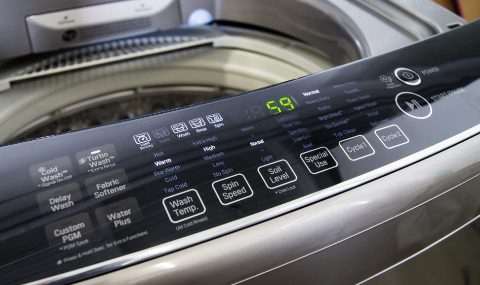 LG WT1701CV Washing Machine Review Laundry