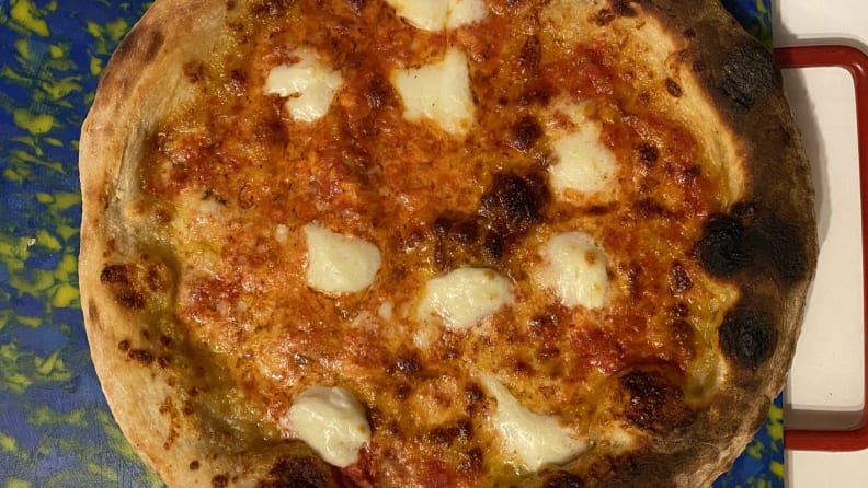 Antico's frozen pizza from Goldbelly tasted almost exactly like it does fresh from the restaurant.