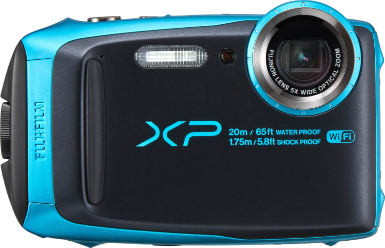 The XP 120 is a new waterproof point-and-shoot from Fujifilm, with a simple, rugged design.