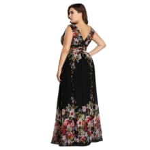 Product image of Ever-Pretty Chiffon V-Neck Maxi Dress