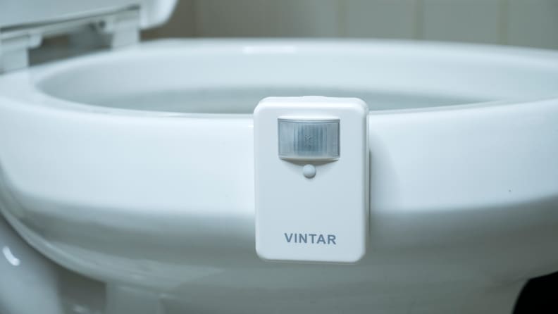 VINTAR 16-Color Motion Sensor LED Toilet Night Light,Toilet Bowl