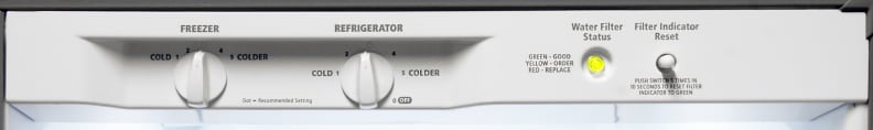 The Whirlpool WRS325FDAM is still a budget product—just check out the controls.