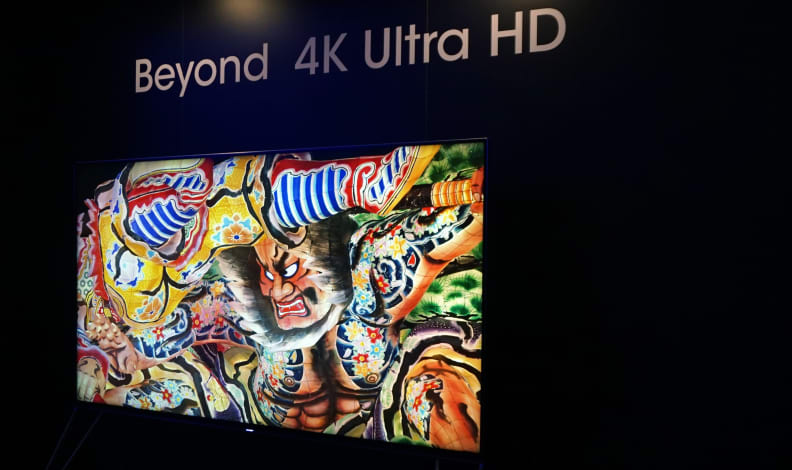 Sharp Beyond 4K Ultra HD color space