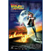 Product image of Back to the Future Struzan One-Sheet (Metallic Blue Frame)