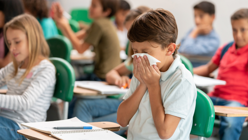 Keep germs at bay with antibacterial Kleenex