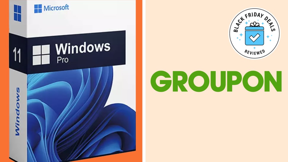 Groupon Black Friday deal: Get Windows 11 Pro for PC at 87% off