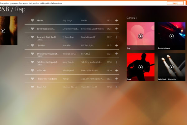 rara Music is a subscription-based music service like Spotify.