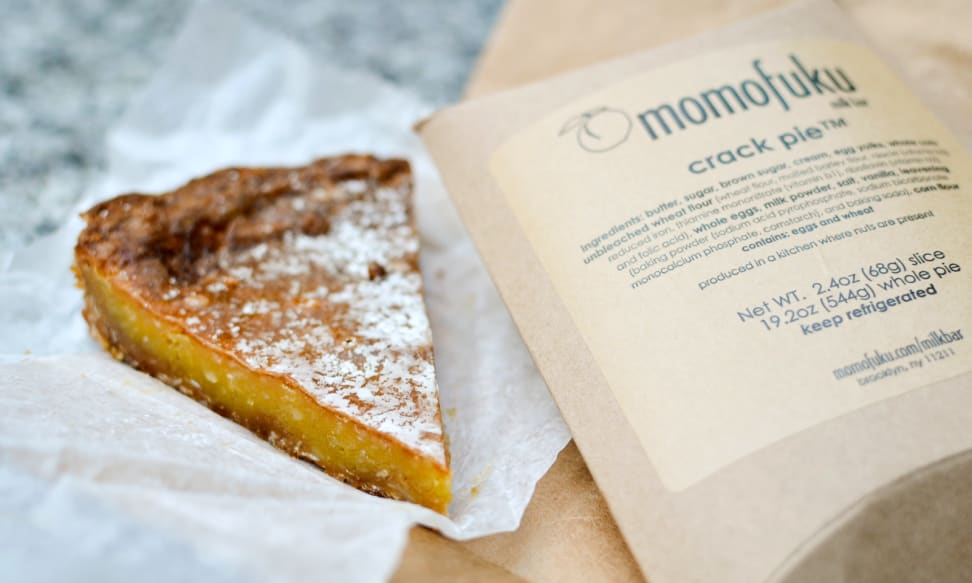 Momofuku Milk Bar's infamous Crack Pie